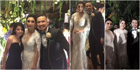 Resepsi Kedua Tyas Mirasih Pakai Gaun Super Hot Pamer Cleavage Kapanlagi