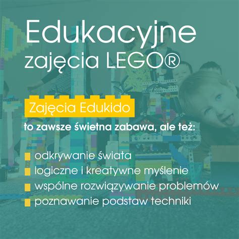 Warsztaty Tematyczne Lego Czyli Zaj Cia Edukacyjne Po Czone Z Zabaw