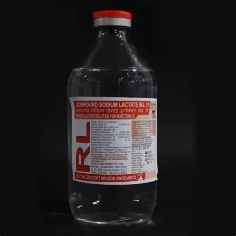 RL Hypertonic 500ml Compound Sodium Lactate Injection At Rs 63 30