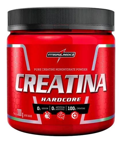 Suplemento Em Pó Integralmédica Creatina Hardcore 300g Frete grátis