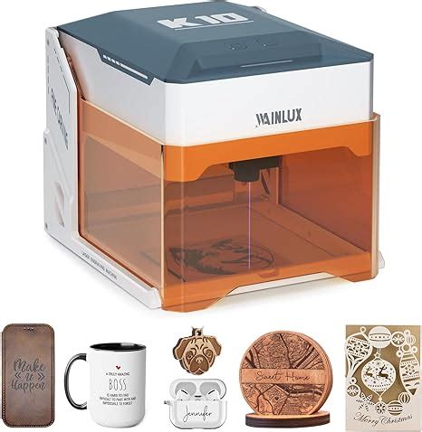 Amazon WAINLUX K10 3W Laser Engraver Machine Mini Laser Engraving