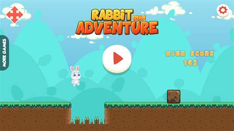 🕹️ Play Rabbit Run Adventure Game: Free Online Easter Bunny Running ...