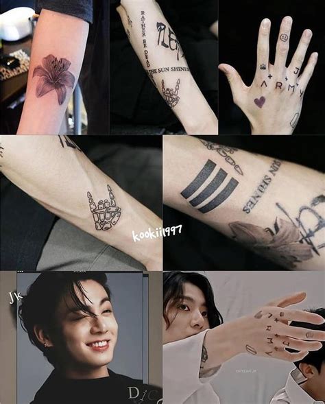 BTS | 방탄소년단 |fan page в Instagram: «His aesthetic tattoos🖤 ...