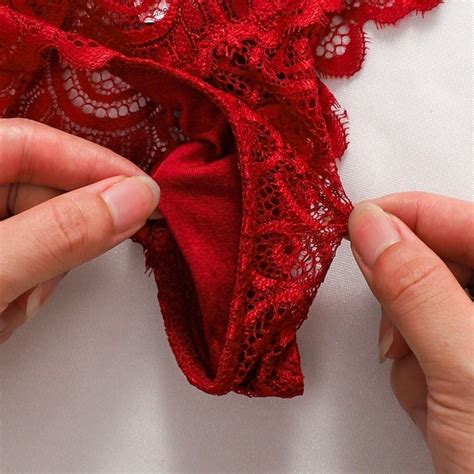 ZXYOUPING 1 3pcs Sexy Panty Lace T Back For Women Set Plus Size Hollow Seamless Bikini Female