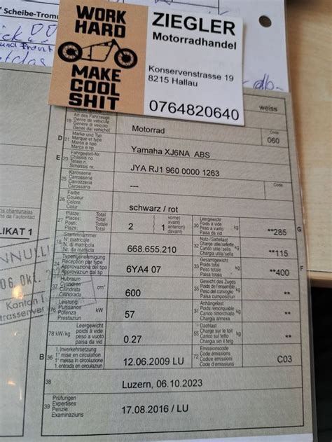 Yamaha Xj Na Abs Unfall F R Bastler Naked Bike Kaufen Auf Ricardo