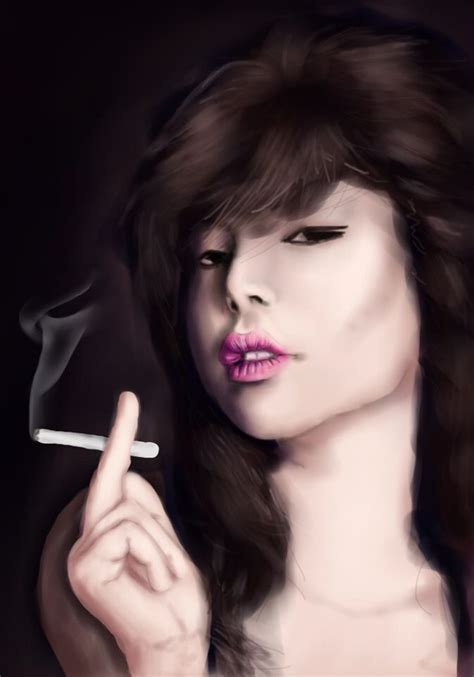 Woman Smoking By Terrorgazm On Deviantart