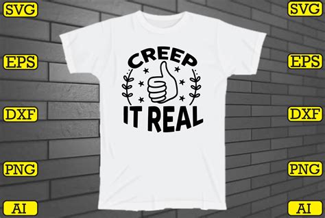 Creep It Real Svg Graphic By Mightypejes Creative Fabrica