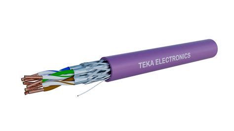 Cabo S FTP Cat6a Cu TK LSZH 500m Teka Electronics