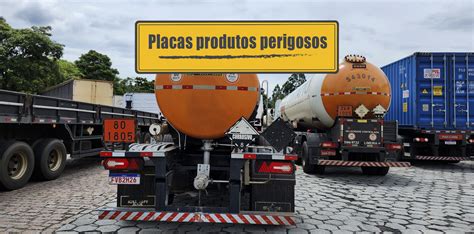 Placas De Identifica O De Produtos Perigosos