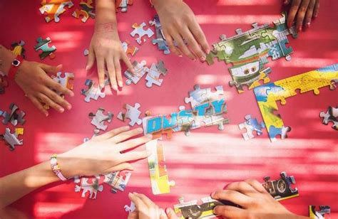 Kids Playing Puzzle Stock Photos, Images and Backgrounds for Free Download