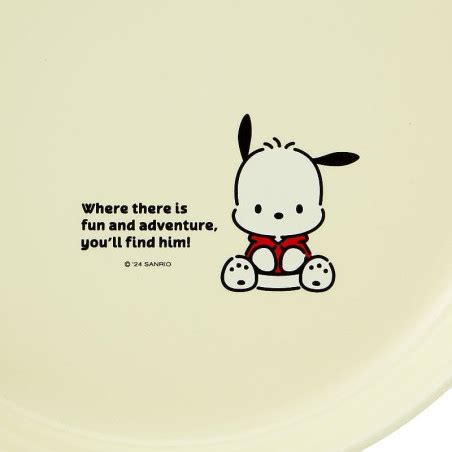 Plate Pochacco Sanrio Meccha Japan