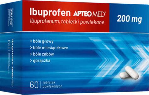 Ibuprofen Apteo Med Mg X Tabletek Cena Opinie Dawkowanie