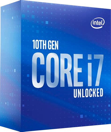 Best Buy Intel Core I7 10700K 10th Generation 8 Core 16 Thread 3 8 GHz