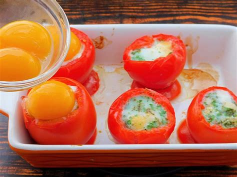 Tomato Baked Eggs Recipe With Photo