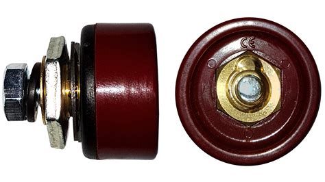 Einbaubuchse Rot Trak SKM 35 50 70 Schweißkabelstecker Dorn Ø 13 mm