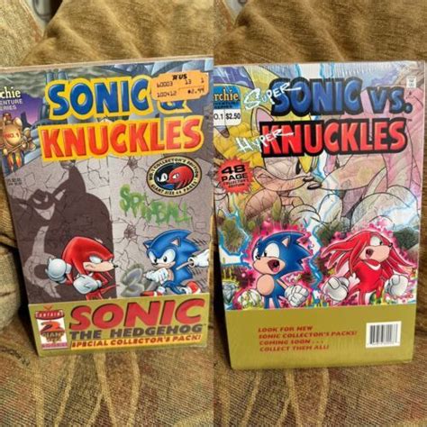 Sonic & Knuckles / Sonic Vs Knuckles Special Collector's Pack Comics ...