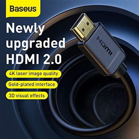 Baseus High Definition Series K Meter Hdmi Cable Price In Pakistan