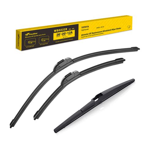 Amazon Raidbee Oem Windshield Wipers Wiper Blades Replacement For