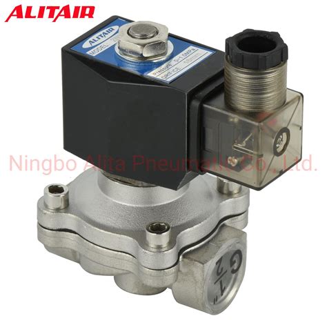 2 2 Way Stainless Steel Solenoid Valve 2s160 15 Normally Closed