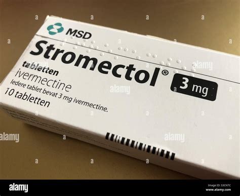 La Nueva Droga De Covid Ivermectin Marca Stromectol Utilizada En Más