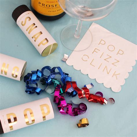 Pop Fizz Clink Party Napkins By Posh Totty Designs Interiors