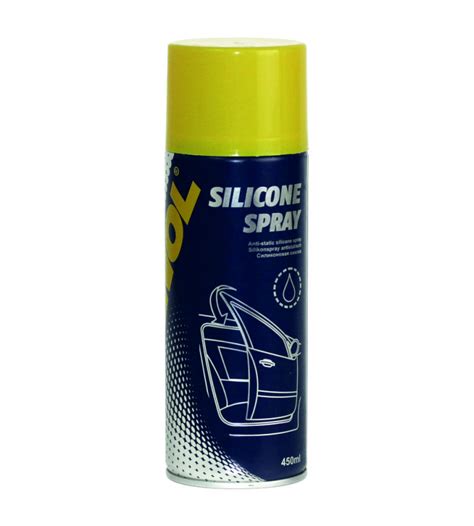 9963 MANNOL SILICON SPRAY 450 мл Силиконовая водоотталкивающая смазка