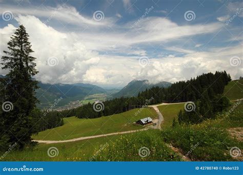 Garmisch-Partenkirchen, Bavarian Alps Stock Photo - Image of bavarian ...