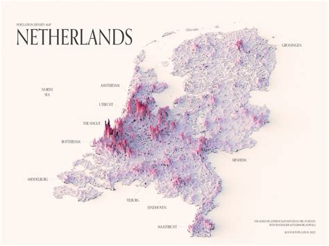 Ad Van Oosten On Twitter RT ArthurSKM De Bevolkingsdichtheid In