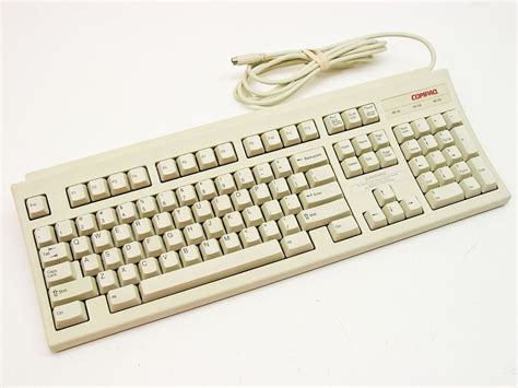 Compaq Computer Corporation Rt101 Ps2 Keyboard Pn 120663 001 For Sale