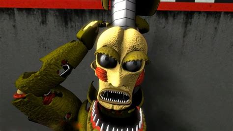 FNaF SFM Springtrap Vs ScrapTrap Five Nights At Freddy S YouTube