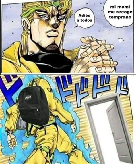 Meme Dio Jojo Memes Jojo Bizarre Anime Memes Funny