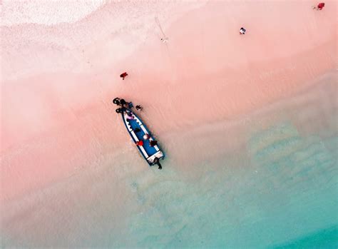 Famous Pink Beach at Komodo National Park