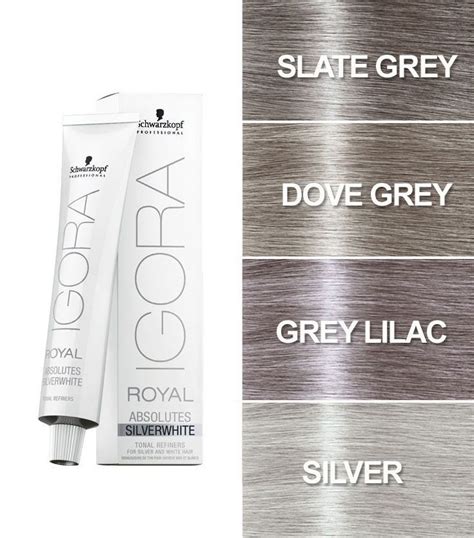 Schwarzkopf Igora Royal Absolutes Silverwhite Slate Grey Ml Mybeauty