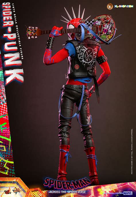 Hot Toys MMS Spider Man Across The Spider Verse Th Scale Spider Punk Collectible