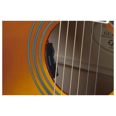 Epiphone Dove Studio Electro Acoustic Violinburst At Gear Music