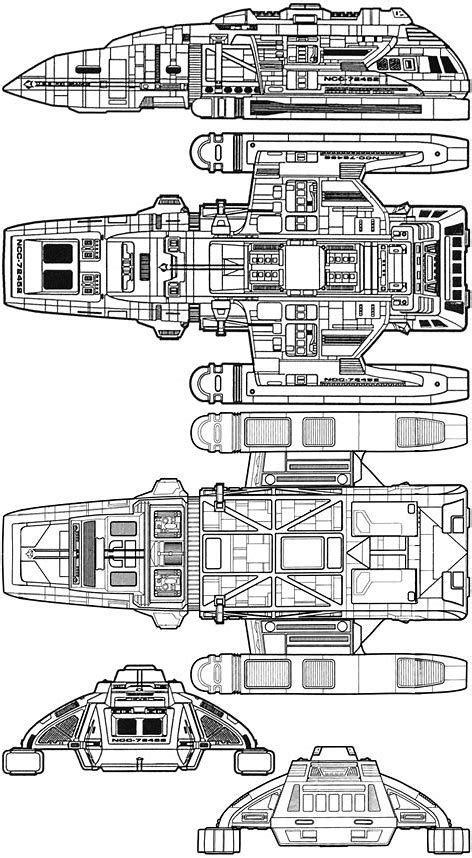 Star Trek Runabout Schematics