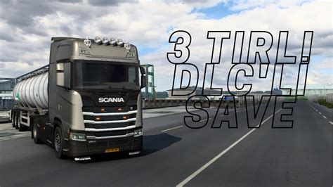 3 TIRLI DLC Lİ SAVE 1 42 1 43 EURO TRUCK SİMULATOR 2 YouTube