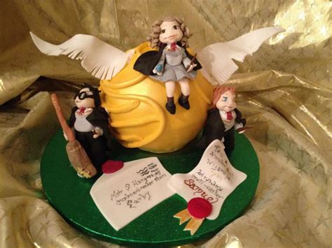 Harry Potter Golden Snitch Cake Decorated Cake By For Cakesdecor