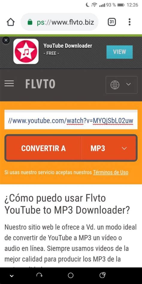 C Mo Convertir Videos De Youtube A Mp En Android Tusequipos