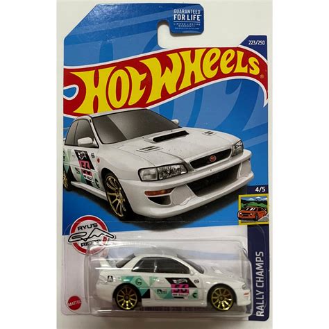 Hot Wheels Treasure Hunt Rally Champs 98 Subaru Impreza 22B Sti