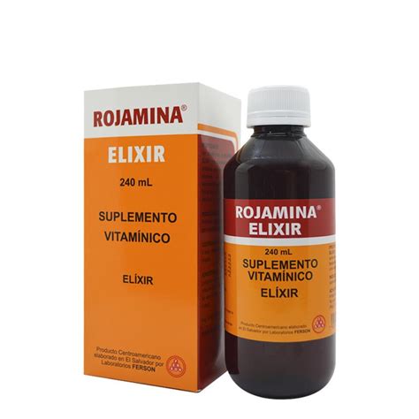 Rojamina Elixir Suplemento Vitam Nico Productos Laboratorios Ferson