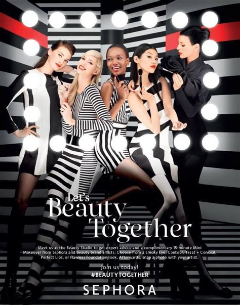 Sephora Fw 2015 Lets Beauty Together Campaign Sephora Sephora Sephora Beauty Beauty