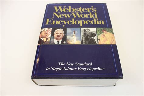 Webster's New World Encyclopedia, the New Standard in Single-volume ...