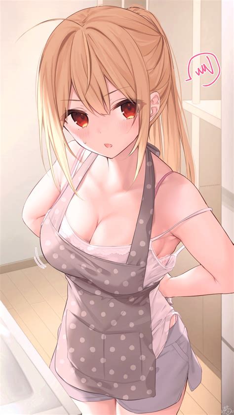 Blonde Hair Chan Original Drawn By Ramchi Danbooru