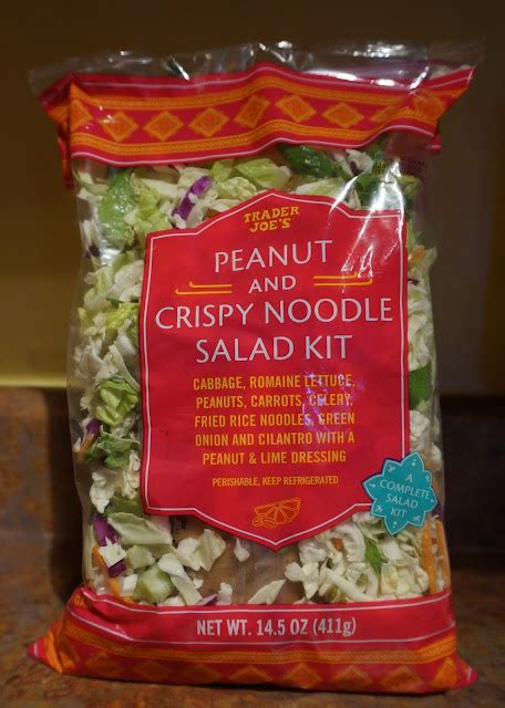 Exploring Trader Joe S Trader Joe S Peanut And Crispy Noodle Salad Kit