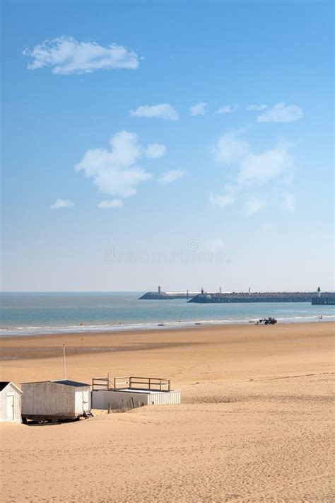 Calais Beach, Northern France Stock Image - Image of hauts, environment ...