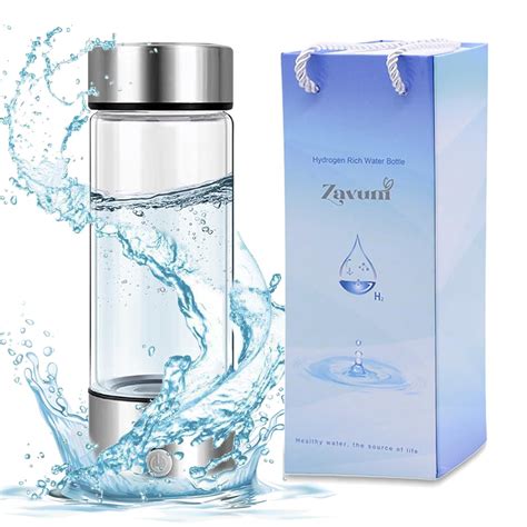 Amazon Zavuni Hydrogen Water Bottle Hydrogen Water Generator