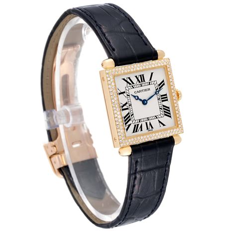 Cartier Tank Obus Yellow Gold Wb Stock Swisswatchexpo