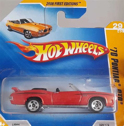 Hot Wheels First Editions Pontiac GTO Universo Hot Wheels