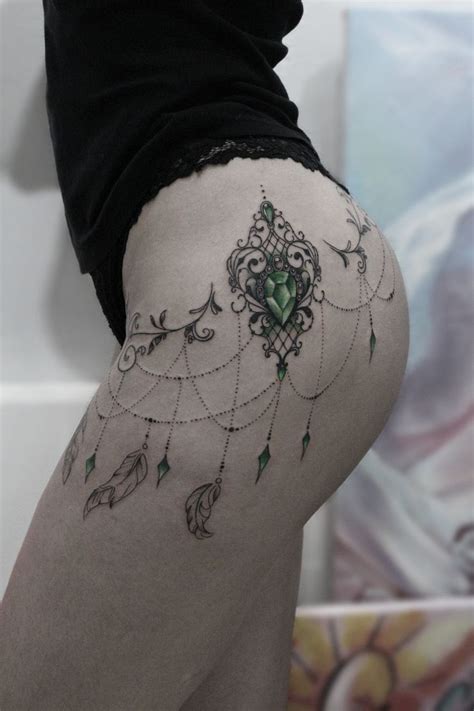 Pin By Eli On Tattoo Hip Tattoos Women Lace Thigh Tattoos Thigh